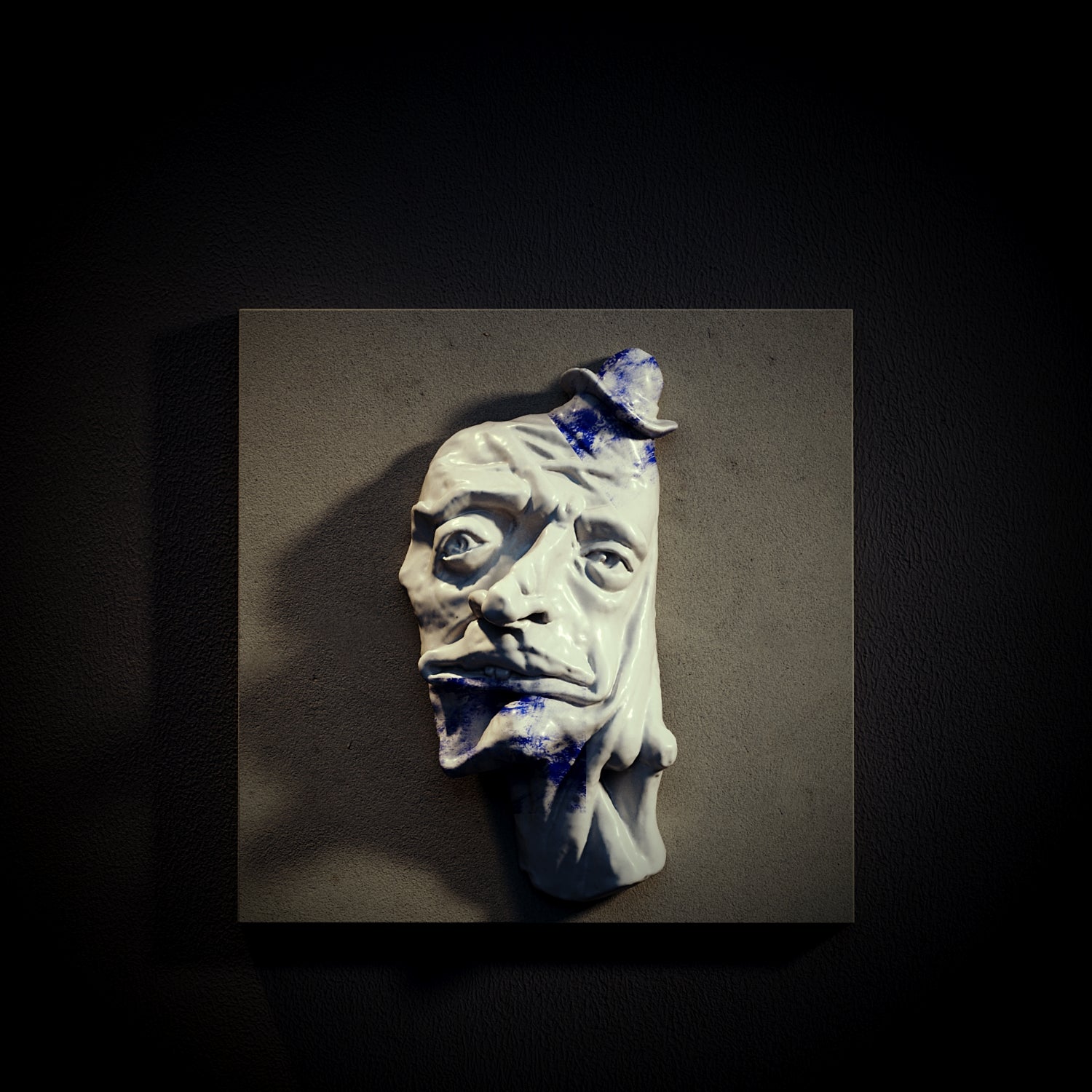 Coleccion mirada del infeliz para museo raul anguiano. arte, mascara, escultura, decoracion